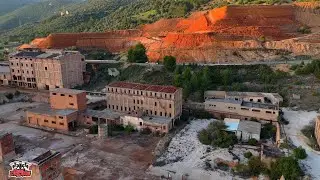 Ruderi impianti Monteponi #ruderi #monteponi #iglesias #dji #drone #sardegna 