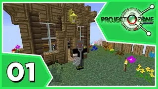 Minecraft Project Ozone 2 Reloaded - Episode 01 | BEST SKYBLOCK! (Minecraft Modpack)