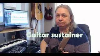 Guitar Blues Improvization - using TC Electronic AEON String Sustainer