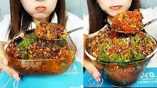 MUKBANG ASMR PEANUT SAUCE #mukbang #asmr #peanutsauce