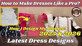 Summer & Winter Dress Designs 2025 ✨ Dress Designing Easy Method to Follow | Life Style Videos