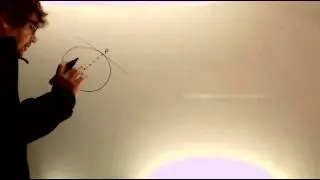 Calcula el radio sabiendo la distancia al punto de tangencia Matematicas Academia Usero Estepona