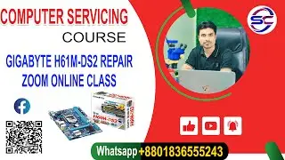 Gigabyte H61 Desktop Motherboard Repair |Online |Zoom Class