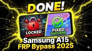 Samsung A15 FRP Bypass Android 15 😱 | Google Lock Removed in 5 Minutes!