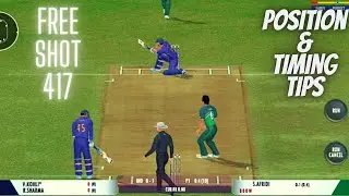 Real Cricket 22: How To Play Free Shot 417