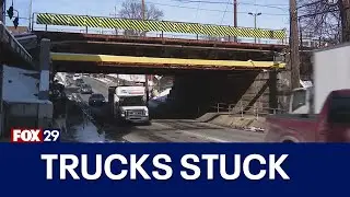 Residents want solutions for trucks stuck under Prospect Park bridge