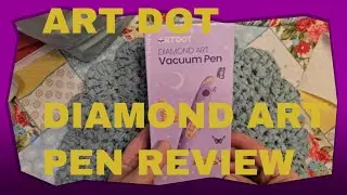 Обзор вакуумной ручки ART DOT DIAMOND ART с купоном на скидку 10% #artdot #kimbokreations