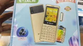 E TACHI E PRIME #new Mobile unboxing