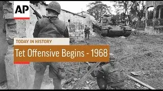 Tet Offensive Begins - 1968 | Today In History | 30 Jan 17