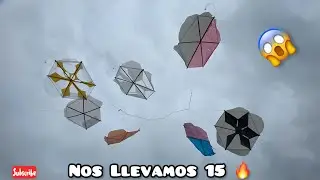 Nos Llevamos 15 🔥 Chichigua Haciendo Guiso Quemamos 3 😱 Lajiando Volando Cometa Chichigua Papalote 