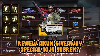 REVIEW AKUN BUAT GIVEAWAY 10JT SUBREK!
