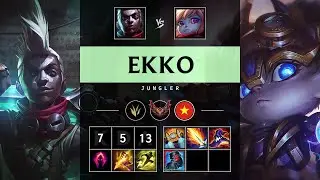 Ekko Jungle vs Poppy - VN Grandmaster Patch 25.11