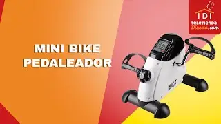 PEDALEADOR MINI BIKE CON RESISTENCIA REGULABLE + CONTADOR DIGITAL