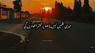 Abhi Tum Ishq Mat Karna 🥀❤&zwj;🩹 | Very Sad Urdu Poetry | Heart Touching Shayari | Deep Lines