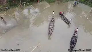 Shaharpara | Annual Fishing Day | Sylhet | Bangladesh | 2020 | Drone |