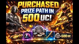 Purchased Prize Path in 500 UC 😱 | PUBG Mobile Reward Opening 🔥