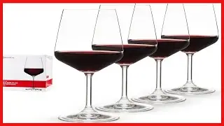 Great product -  Spiegelau Style Red Wine Glasses, Set of 4, European-Made Lead-Free Crystal, Classi