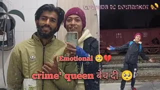 Crime Queen ko Kiya by by 🥹     chamba to Pathankot HRTC Bus 🚌