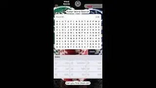Word Search Live Test Stream