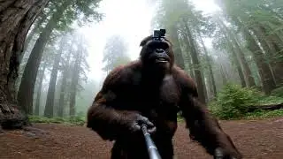 Chain smoking with Bigfoot at Redwood National Park