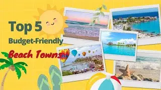 🏖️ Top 5 Budget-Friendly Beach Towns in the USA | Affordable Coastal Escapes! 🌊 #beachlife #shorts