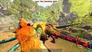 ARK  Survival Evolved Lost Island Dinopithecus King Boss Gamma Official Servers Solo