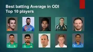 Best ODI batting and bowling average - Top 10 players