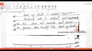 Separation of Power Parliament form of Govt1