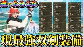 【必ず作れ!!】現環境で絶対に作るべき【最強格双剣装備】を4選紹介します！【ワイルズ】【ネクスト】
