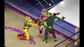 FANTASY FIGHT 06 UNOFFICIAL - Rashel vs Ember and Enzi in an AWESOME Cuntbusting Domination Fight!