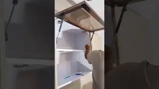kitchen cabinet glass door hydraulic gas pump || hydraulic gas pump door🚪 #kitchen #shorts