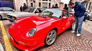 RADUNO e PASTICCINI da RECORD 🏁🍒🇮🇹 - PIAZZA AFFARI MILANO