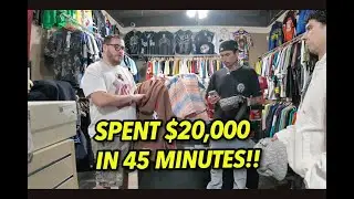 Spending $20,000 in 45 minutes at Fire Kicks!!