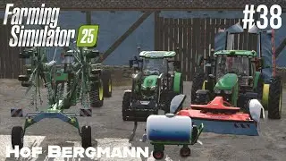 Upgraded the GMAD 8730-FF 🚜 Mow Grass ☘️ Making Cheese 🧀 | Hof Bergmann| Farming Simulator 25 Ep 38