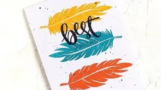 Bold One Layer Card | Catherine Pooler Designs