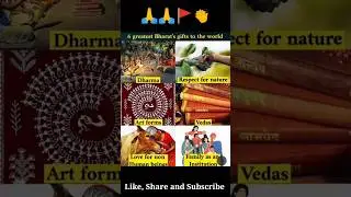 6 greatest Bharat's gifts to the world 🙏🚩. #shorts #greatest #gift #bharat #world
