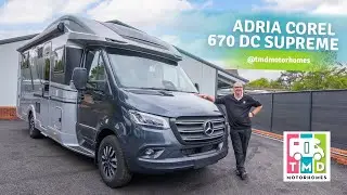 The Adria Coral 670 DC Supreme brings luxury travel to your fingertips