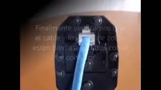 Crimpado de Cable UTP cat 5 - SENA 1132325-1 Julio 2016