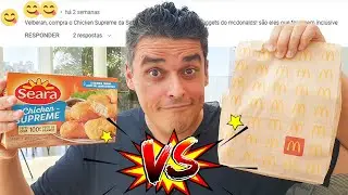 Chicken Supreme Seara X McNuggets - Qual Nugget &eacute; Mais Gostoso?
