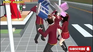 Sakura school simulator horror movie cartoon story 