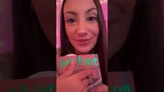 Пробую сливочное пиво и читаю Гарри Поттера 🍻⚡️ #asmr #asmrsounds
