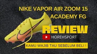 Review Nike Vapor Air Zoom 15 Academy FG | #horehsport #nike