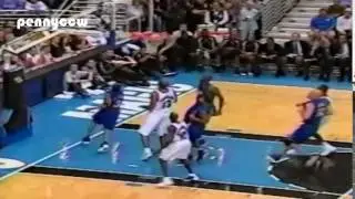 Allen Iverson showing his Euro Step (2000) *RARE