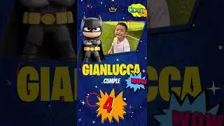 VIDEO INVITACI&Oacute;N PERSONALIZADA BATMAN