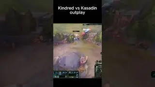 Kindred vs Kasadin outplay #LeagueOfLegends #LoL#LoLMoments #LoLHighlights#LoLEsports #LoLGameplay