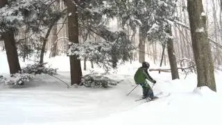 Max Bacon Skiing