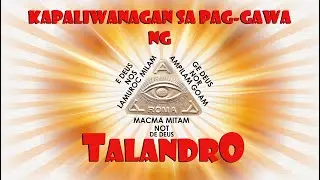 KAPALIWANAGAN SA PAG GAWA NG TALANDRO