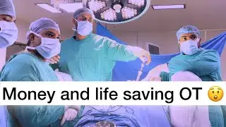 A Money And Life Saving OT 😮| Dr Amir AIIMS #vlog