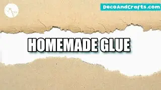 HOMEMADE GLUE - THE SECRET OF DURABLE CARDBOARD FURNITURE