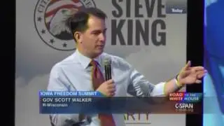 &bull; Gov. Scott Walker &bull; Iowa Freedom Summit &bull; 1/24/15 &bull;